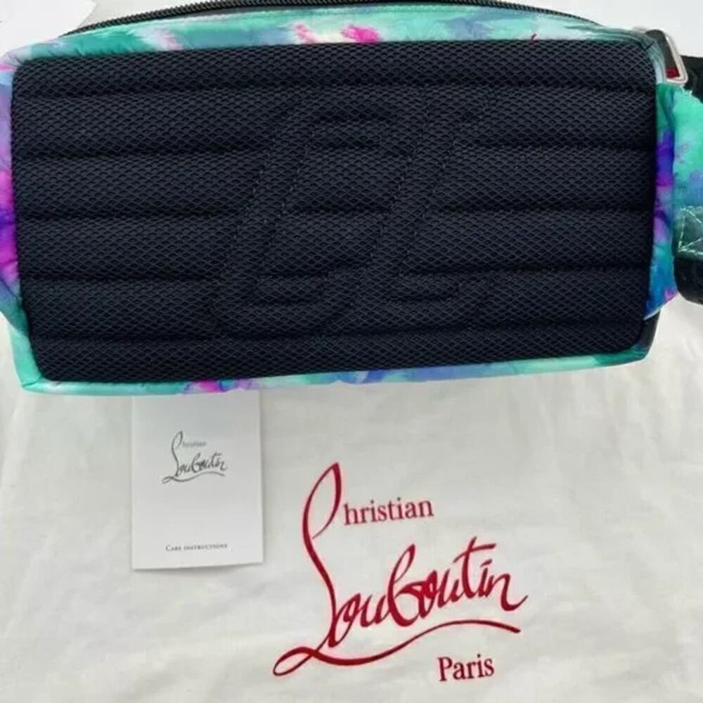 SOLD Unisex, Christian, Louboutin, loubideal adjustable belt bag made in Italy - Picture 3 of 10